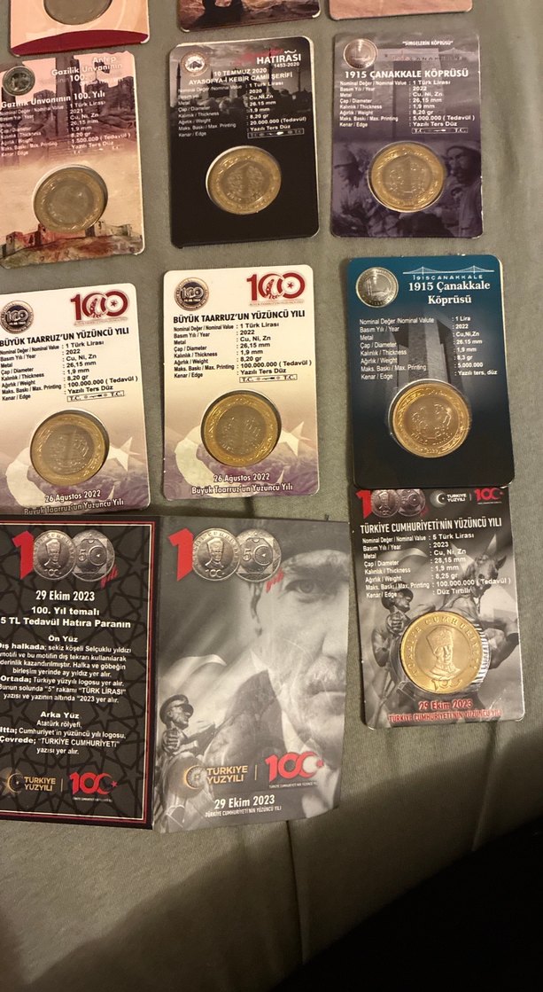 Hatıra para seti - Görsel 3