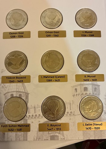 Osmanlı padişahları seri 1-9 - Görsel 4