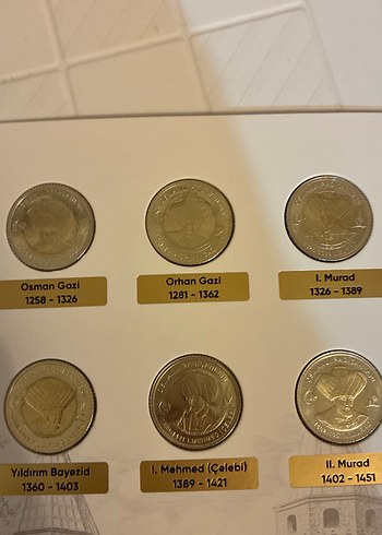 Osmanlı padişahları seri 1-9 - Görsel 3