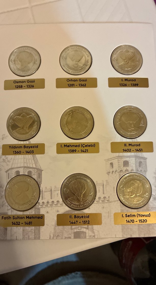 Osmanlı padişahları seri 1-9 - Görsel 4