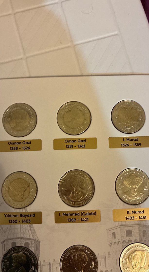 Osmanlı padişahları seri 1-9 - Görsel 3