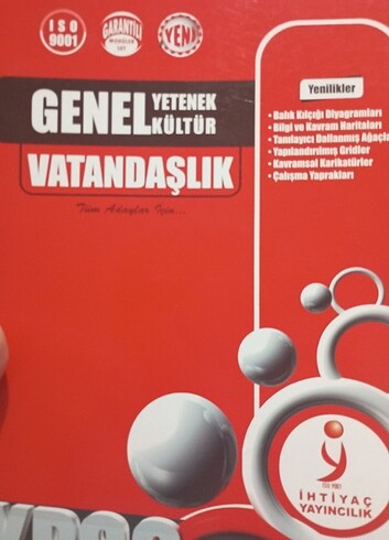  Kpss hazırlık kitap seti( 6 kitap)