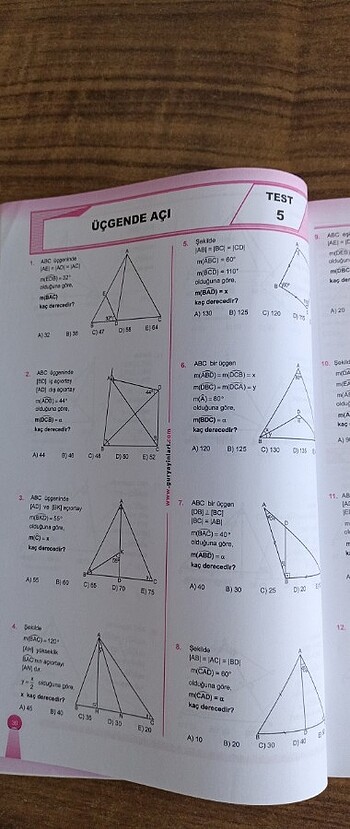  Beden Renk Tyt Ayt Geometri 