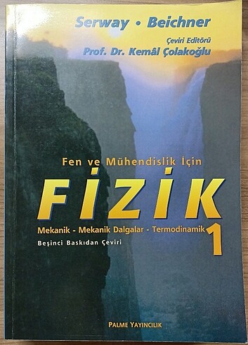 Fizik 1 kitabı üniversite 