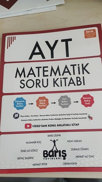 Ayt Matematik Barış Yayınları 