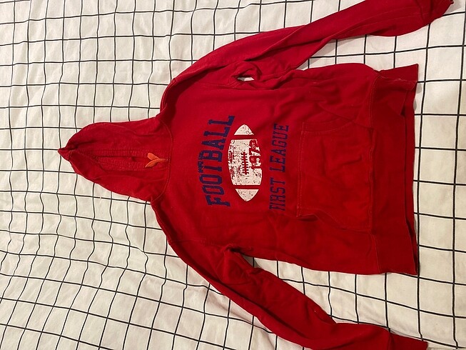 Kırmızı sweatshirt