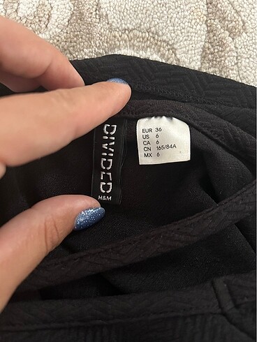 36 Beden Siyah mini elbise
