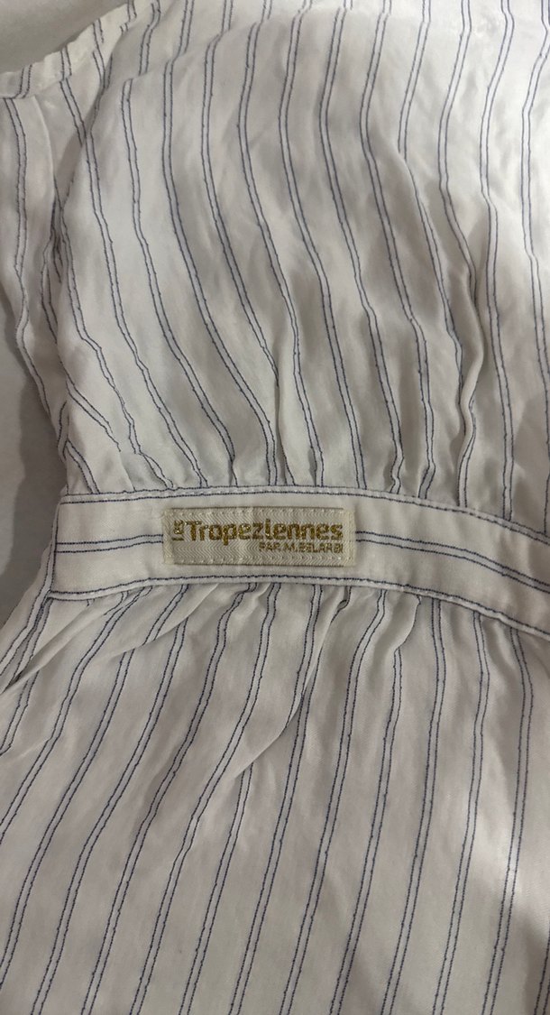 Beyaz Piliseli Uzun Kadın Tulum - Görsel 2