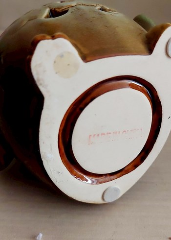 Buhurdanlik mumluk tütsülük porselen Baykuş - Görsel 4