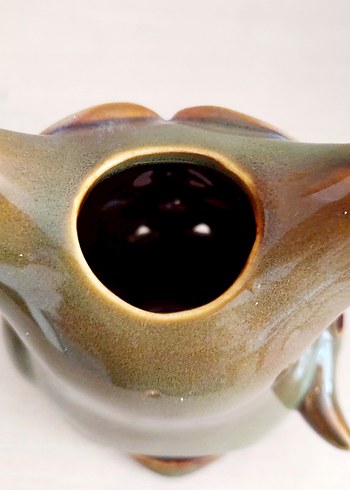 Buhurdanlik mumluk tütsülük porselen Baykuş - Görsel 5