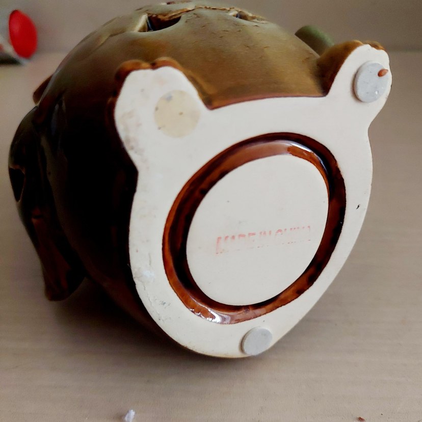 Buhurdanlik mumluk tütsülük porselen Baykuş - Görsel 4