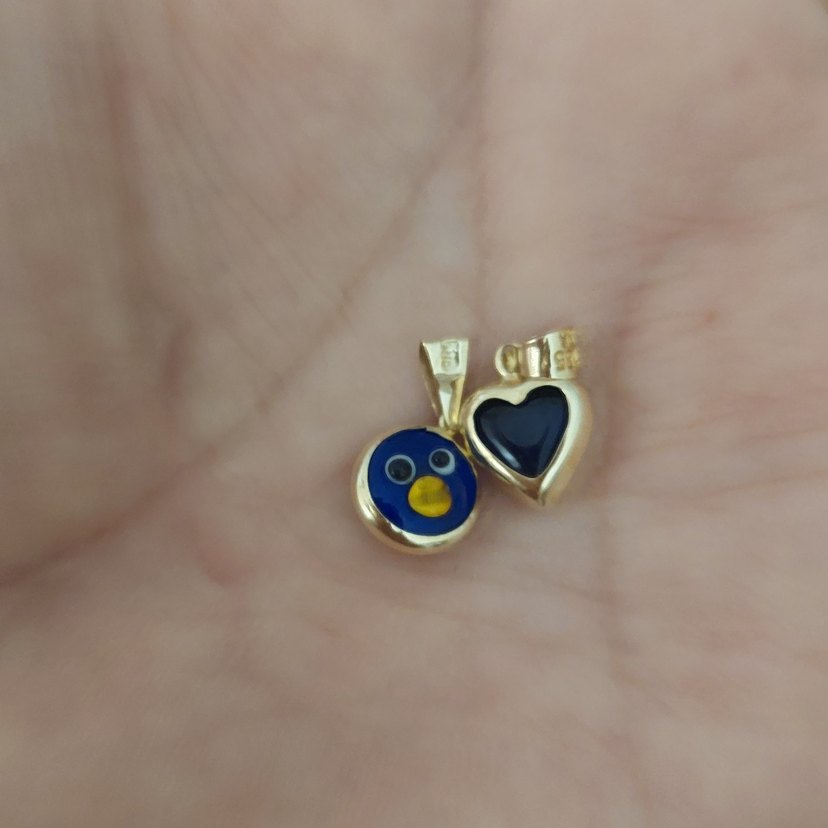 Altin kolye uçlari veya taki - Görsel 2