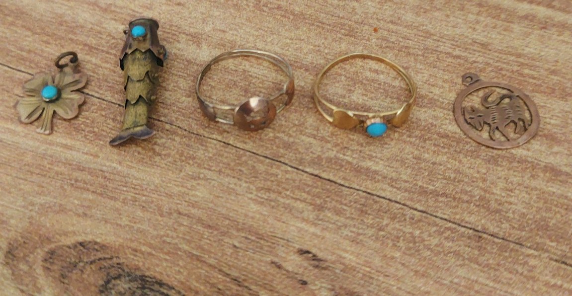 Altin kolye uçlari veya taki - Görsel 4