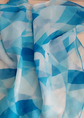 Bağlamali şifon Pareo - Görsel 2