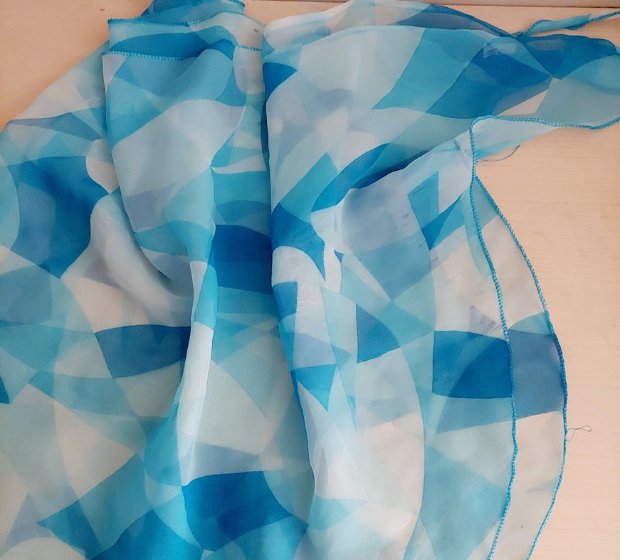 Bağlamali şifon Pareo - Görsel 2