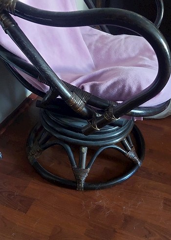 Orjinal BAMBU sallanan koltuk - Görsel 5