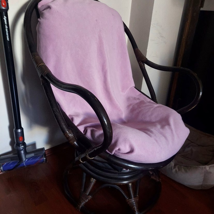 Orjinal BAMBU sallanan koltuk - Görsel 3