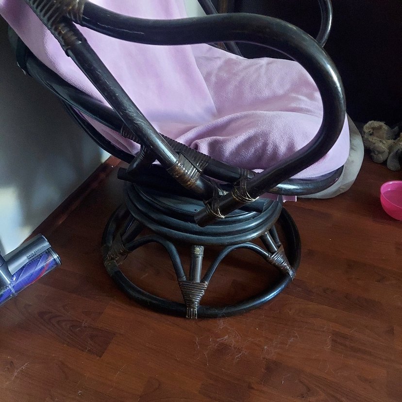 Orjinal BAMBU sallanan koltuk - Görsel 5