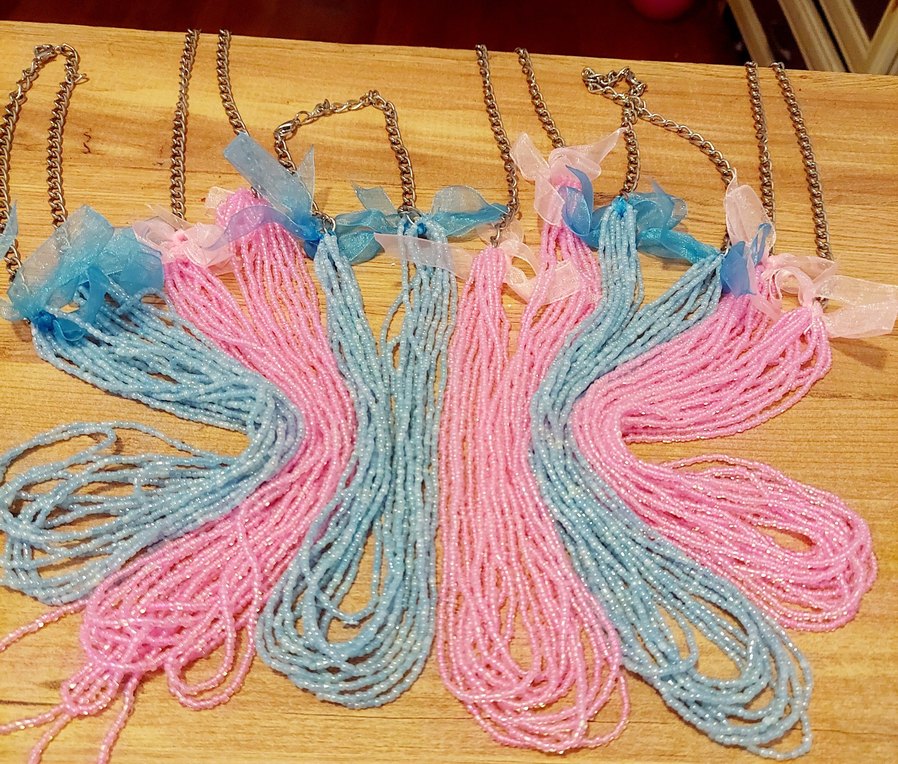 Renkli Boncuklu Bohem Kolye - Görsel 2