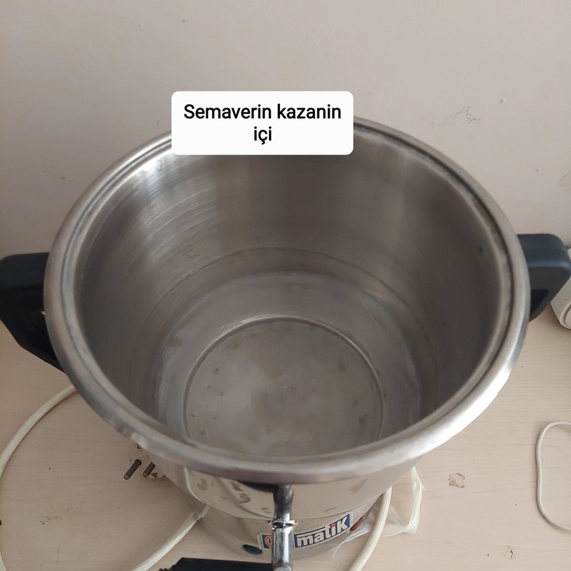 Çelik Elektrikli Çaydanlık semaver - Görsel 4