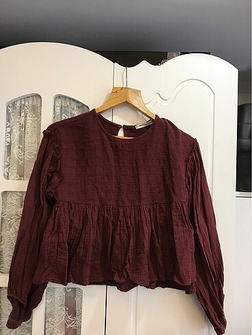 Pull and bear uzun kollu üst