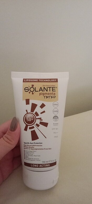 Solante güneş kremi