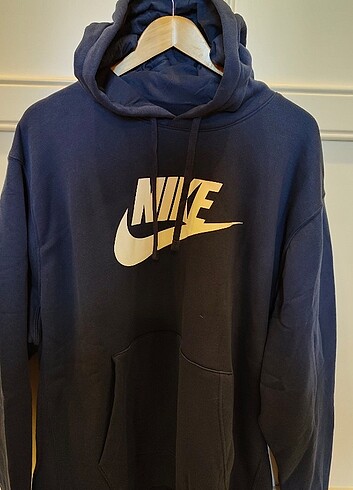 xxl Beden lacivert Renk Nike, erkek NSW Club Hoodie Pullover