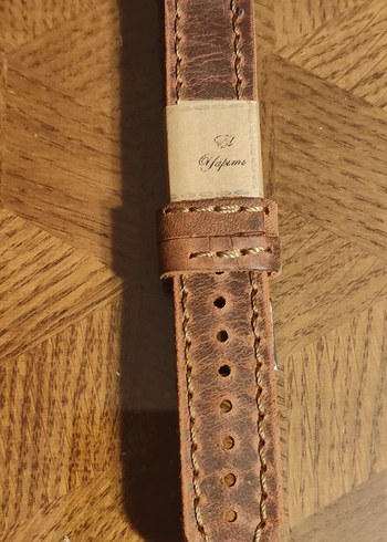 Dumanlı Taba Renk Erkek Saat Kayışı 18mm - Görsel 2