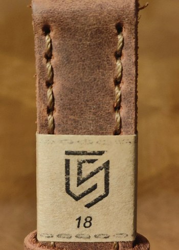 Dumanlı Taba Renk Erkek Saat Kayışı 18mm - Görsel 7