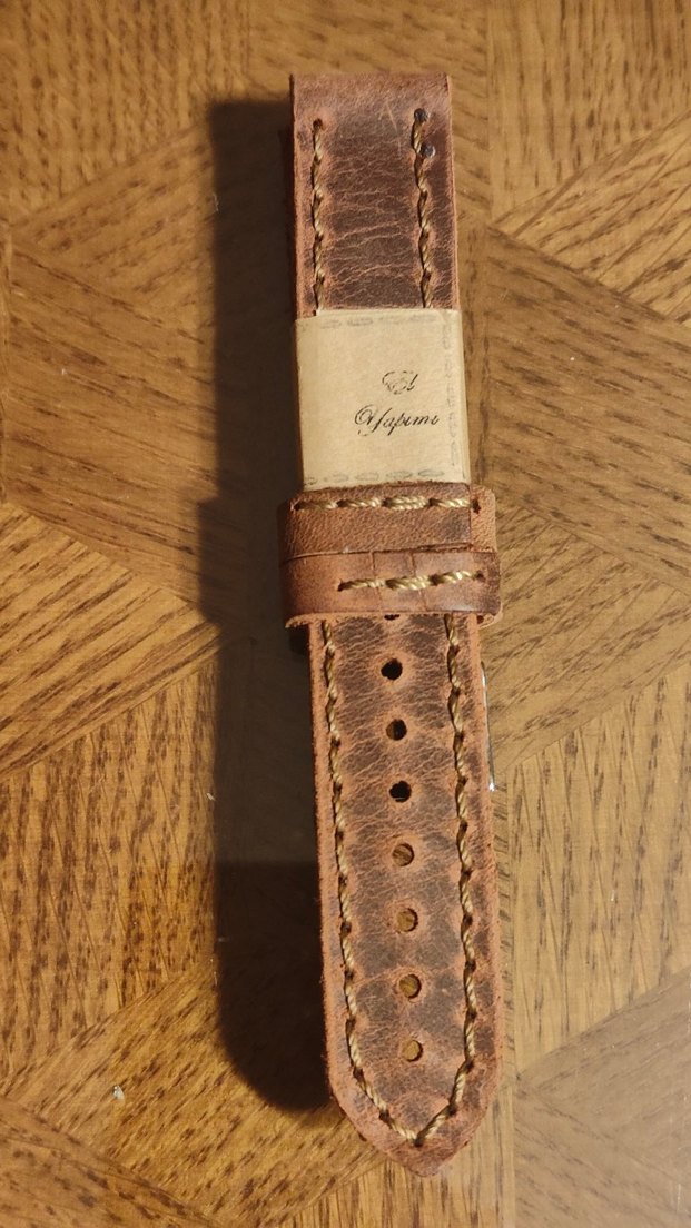 Dumanlı Taba Renk Erkek Saat Kayışı 18mm - Görsel 2