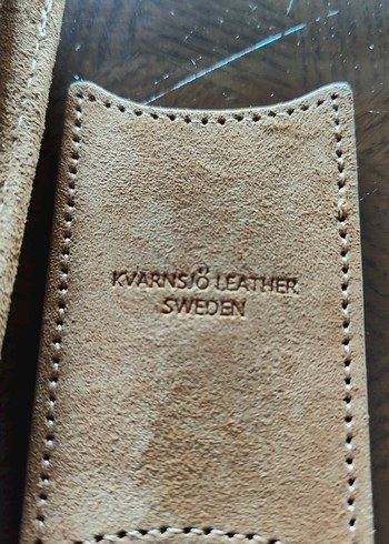 Kvarnsjö Leather Sweden, seyahat saat çantası, süet - Görsel 6