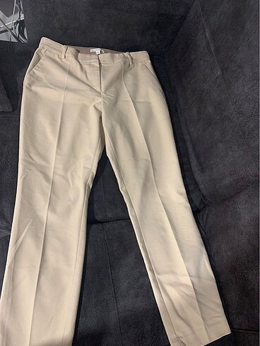 H&M Bej Kumaş Pantolon