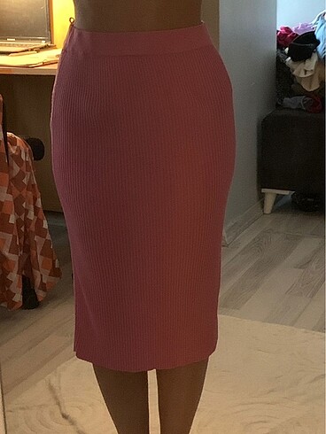 xs Beden Adl Pembe Etek/Elbise