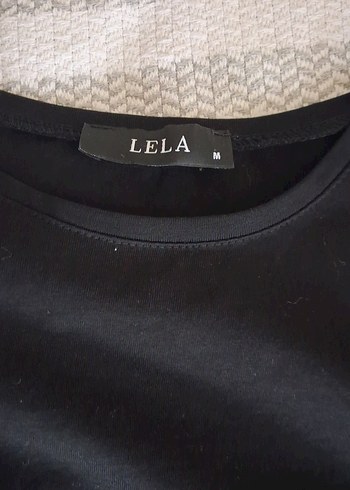 Siyah Drapeli Uzun Kolsuz Elbise - Görsel 2