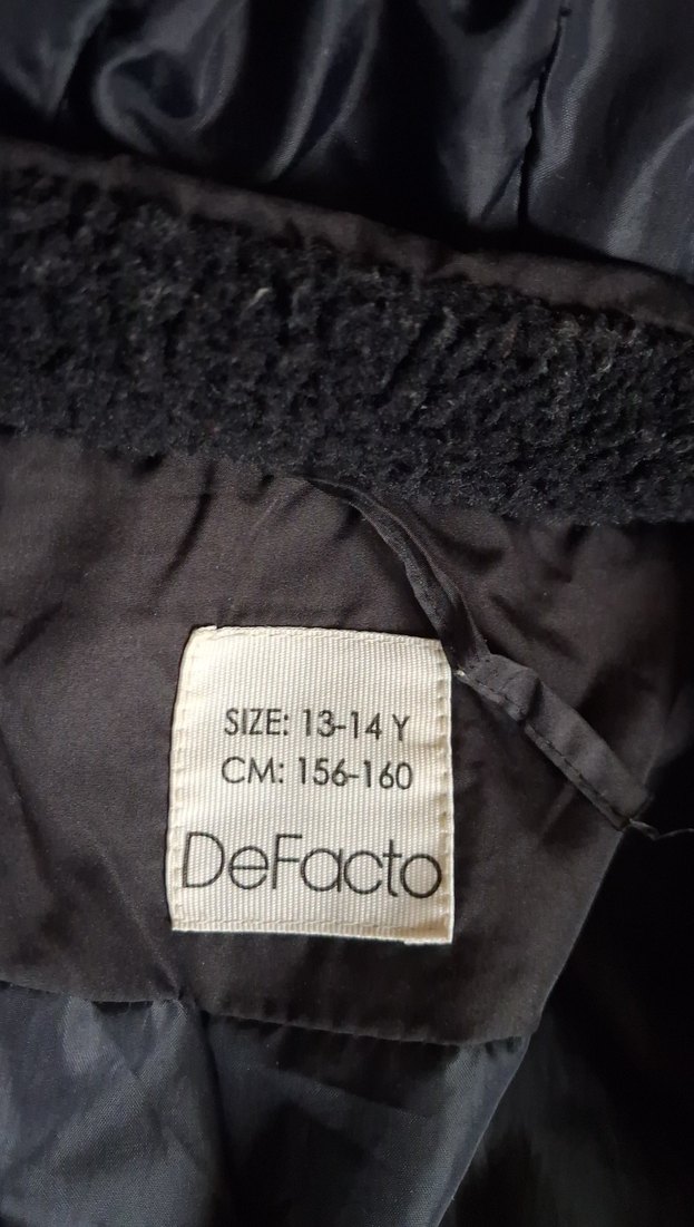 Kürk Detaylı çocuk Kışlık Mont - Görsel 3