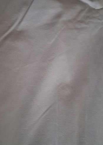 Beyaz Kumaş Kadın Pantolon - Görsel 3