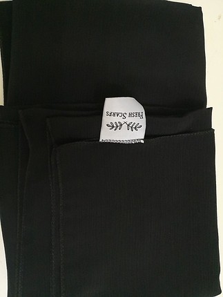 fresh scarfs freshscarfs krinkil Medine ipeği siyah