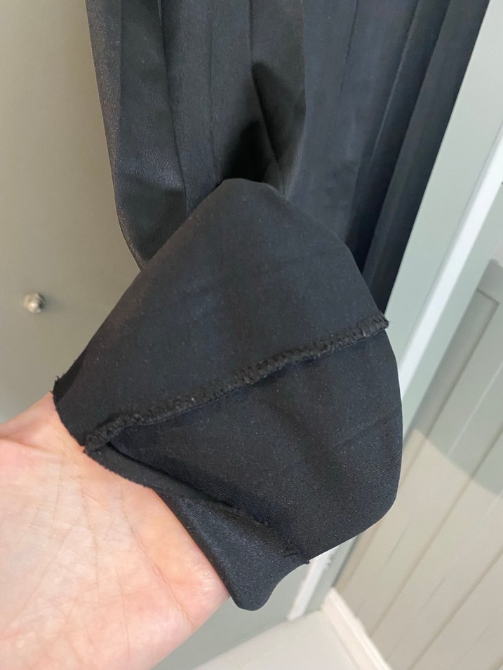 Kadın Siyah Piliseli Uzun Etek - Görsel 5