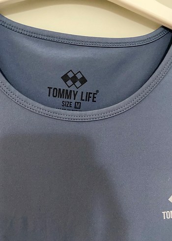 Kadın Lacivert Kısa Kollu Spor Tişört - Görsel 2