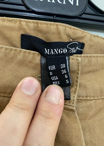 Bej Kadın Keten Kumaş Pantolon - Görsel 4