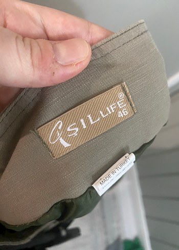 Bej Keten Salaş Etek - Görsel 2