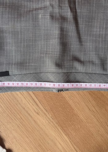 Gri Hamile Midi Etek Elastik Bel - Görsel 2