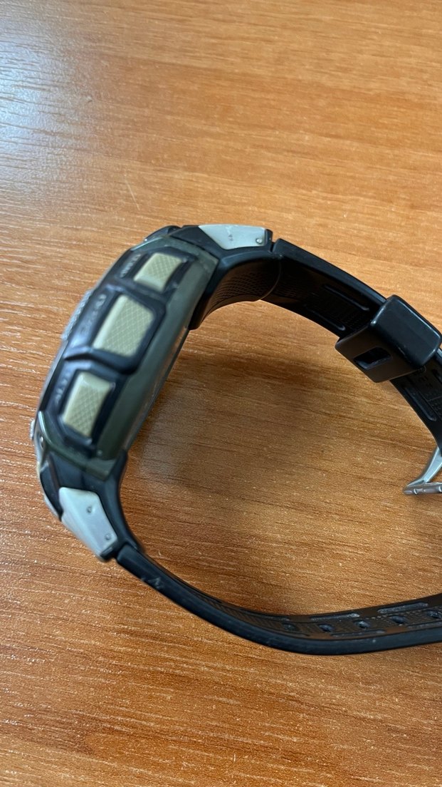 Bej Gri Dijital Erkek Spor Saat - Görsel 3