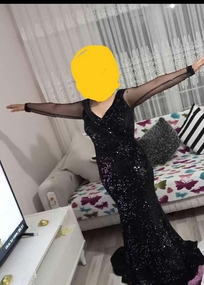 Pul payet elbise acil satiliktir - Görsel 2