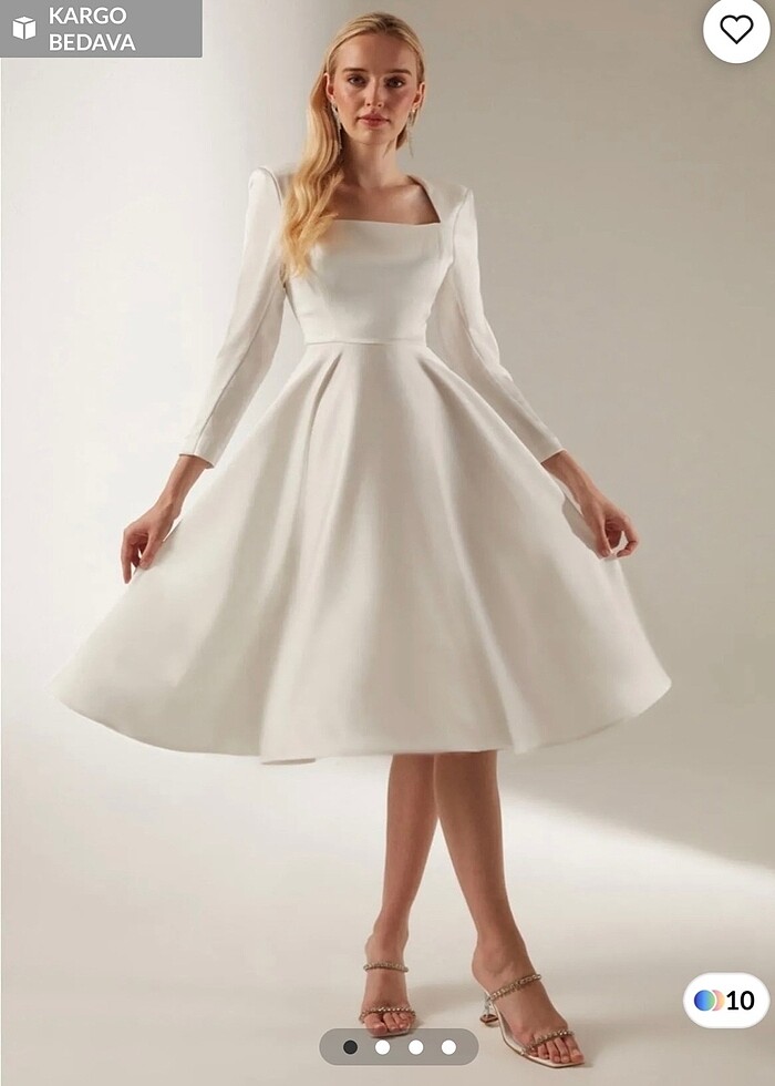 Betty and Sam Nikah elbisesi - Görsel 2