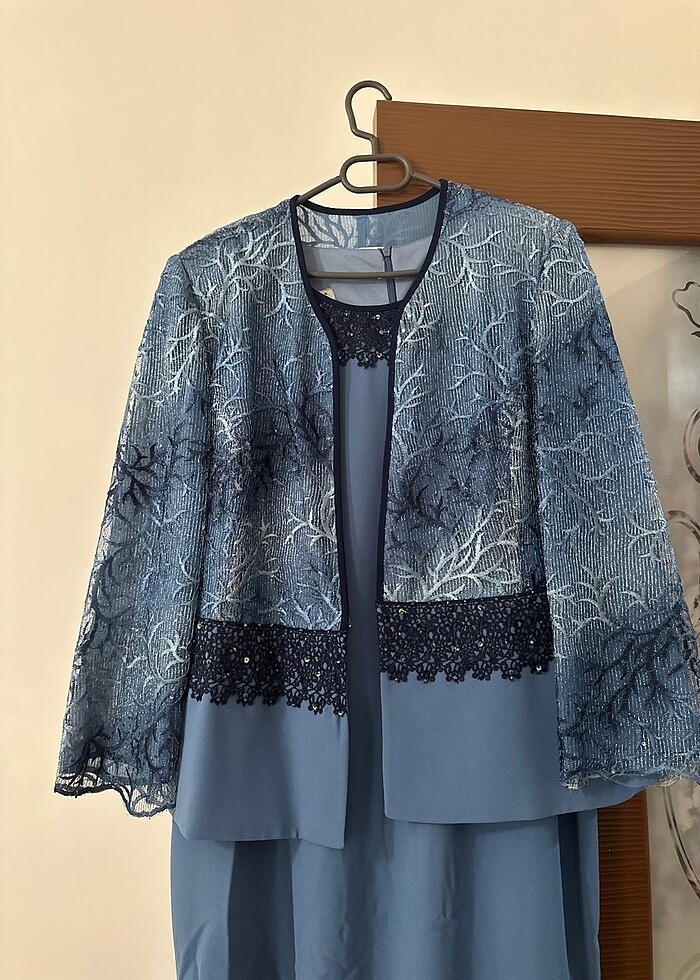 Alvina elbiseli ceketli takım - Görsel 2