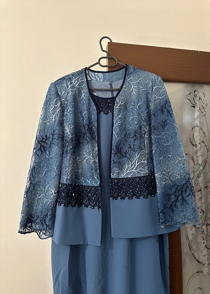 Alvina elbiseli ceketli takım - Görsel 5