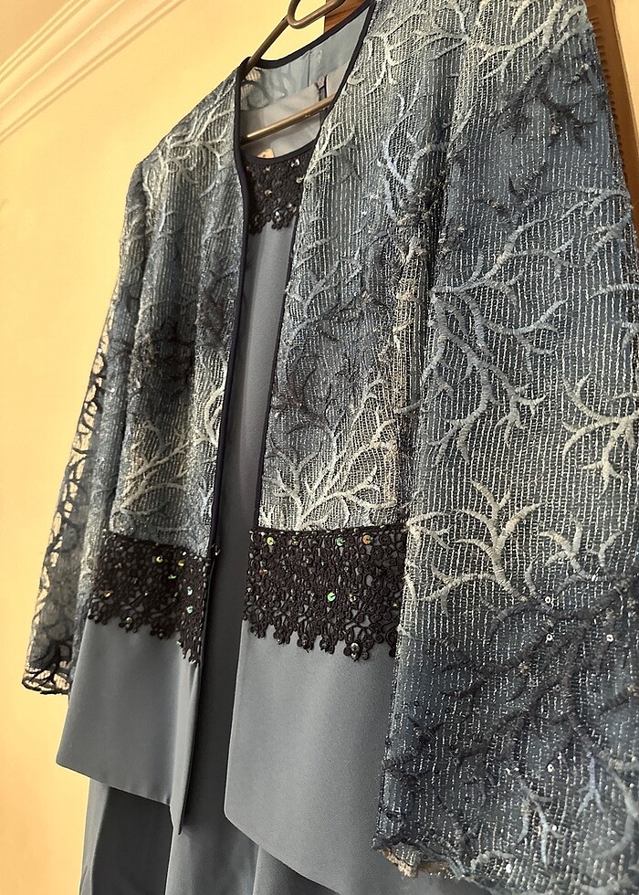 Alvina elbiseli ceketli takım - Görsel 4