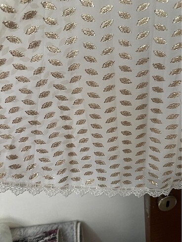 Beyaz söz elbisesi - Görsel 3