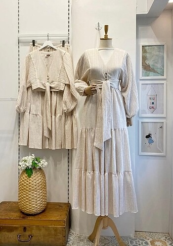 Faya butik etekli takım